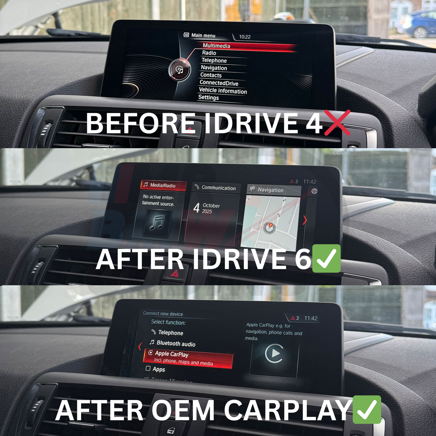 OEM Full-Screen CarPlay Activation (NBTEVO)