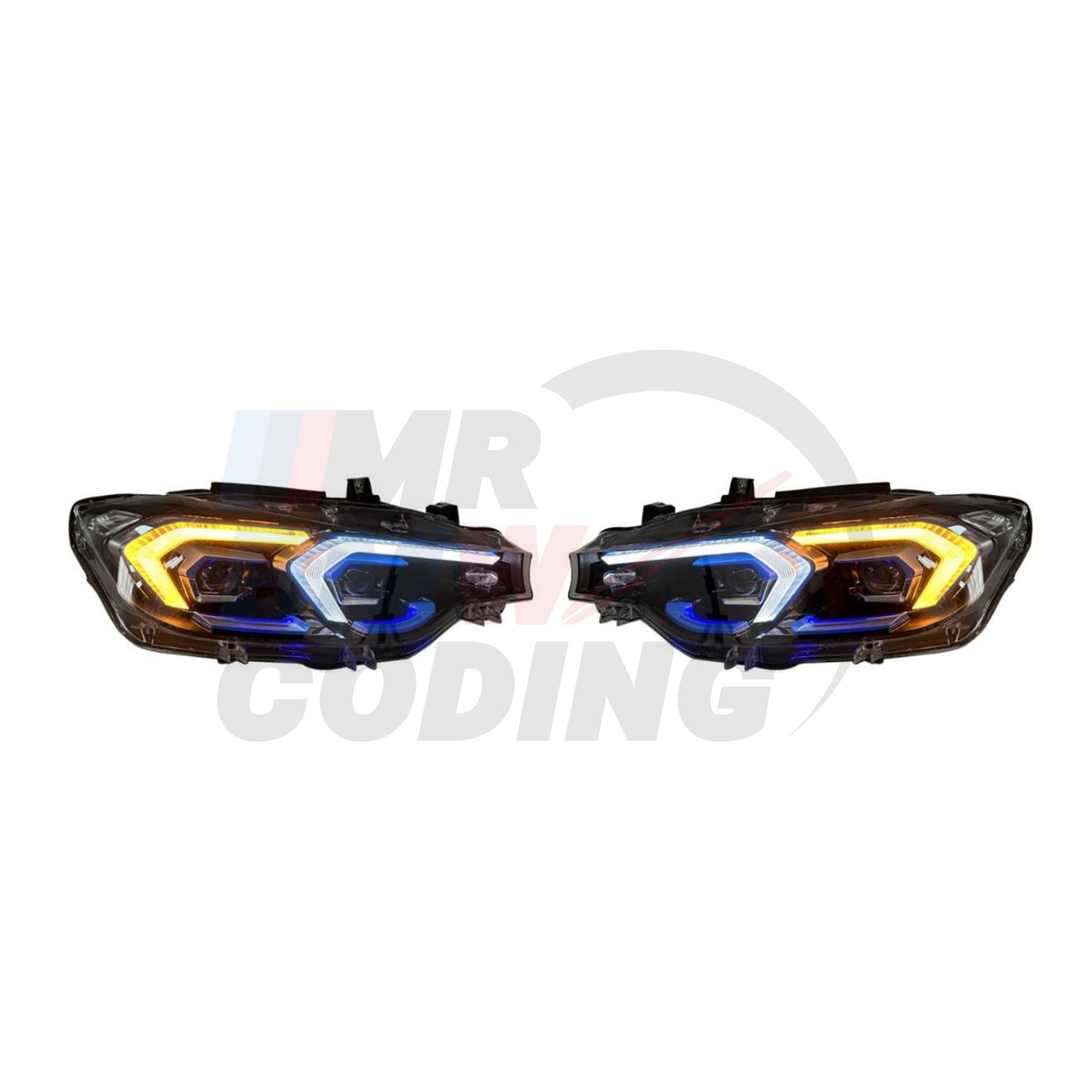 BMW 3 Series F30 Headlights (2012–2018) – G-Series Style