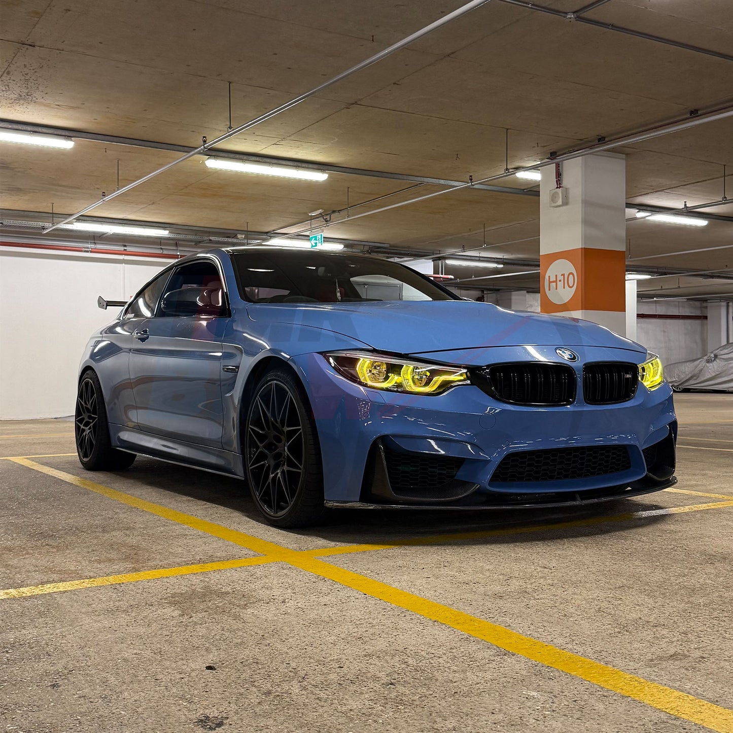 BMW 4 Series F32/F8X Headlights (2014–2020) – OEM IKON Style (Switchable DRL)